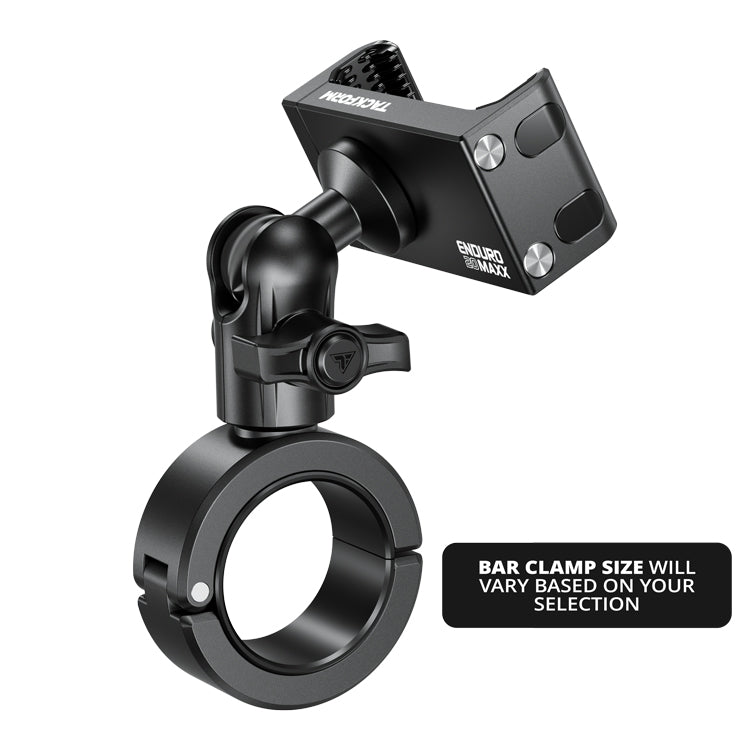 Black 20 Series Short Reach Motorcycle Phone Mount Series  (Production Delayed Item - Please allow 3-5 Business Days to Ship)
