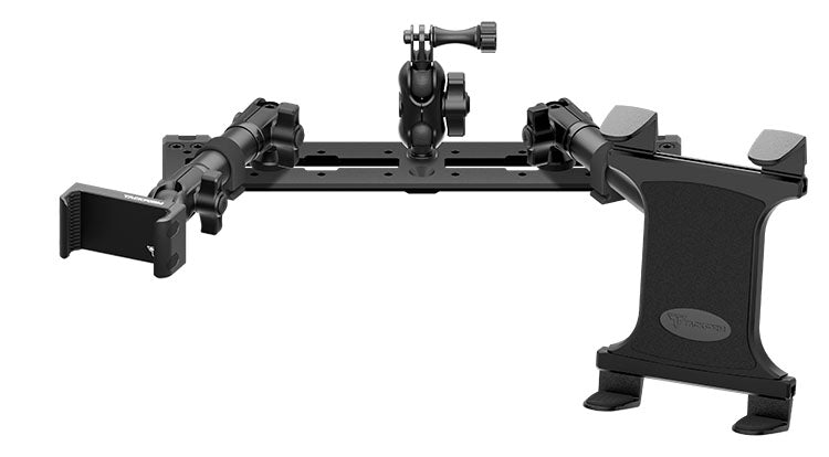 TRAXX™ - Fast Track Dash Bracket With Phone, GoPro, and Tablet Mounts | 2021-2025 Ford Bronco & Bronco Raptor (Non-Sport)