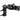 Black Motorcycle Vibration Dampening Phone Cradle | Perch / Brake / Clutch Reservoir Mount | 3.5" DuraLock™ Arm