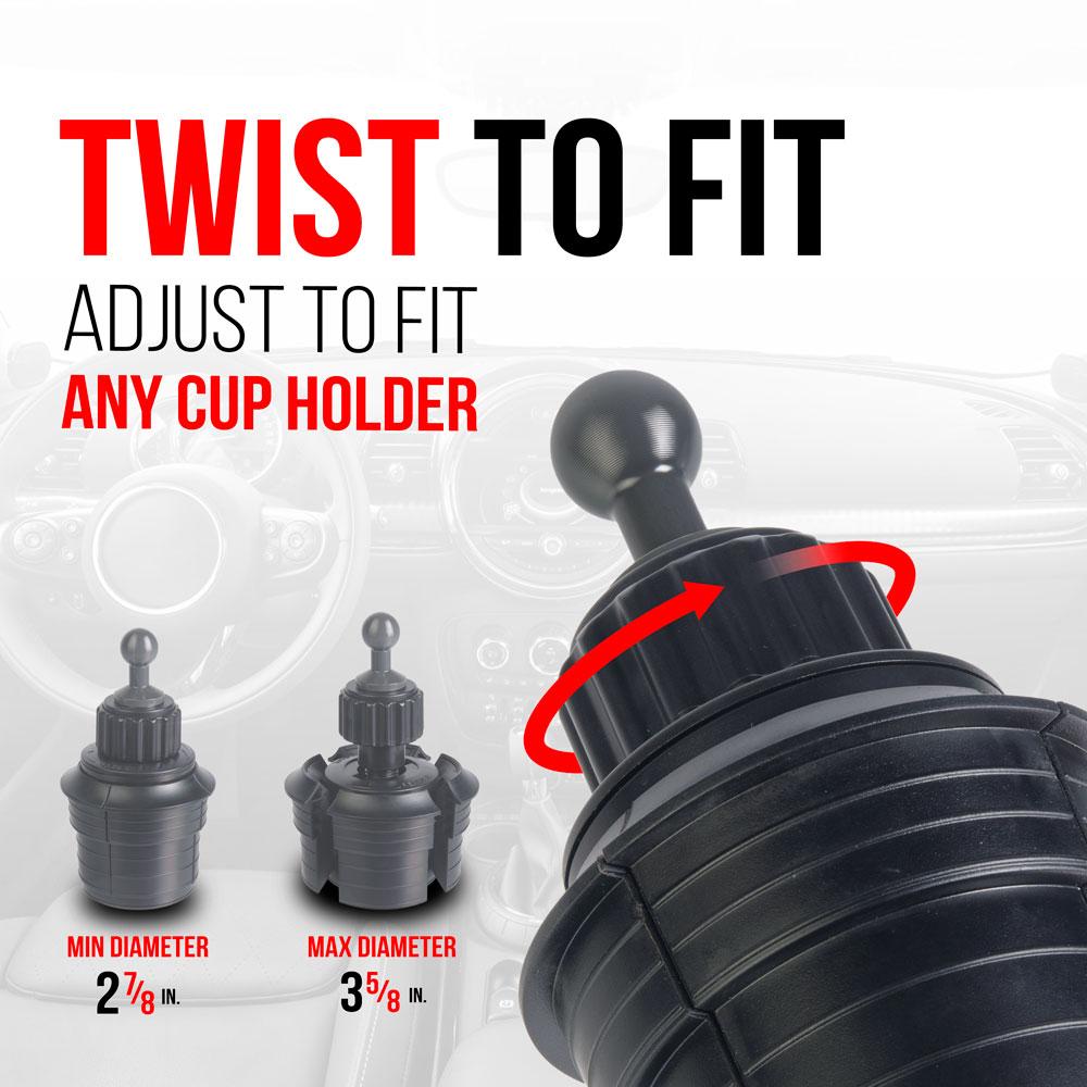 Cup Holder Mount | 20mm Ball