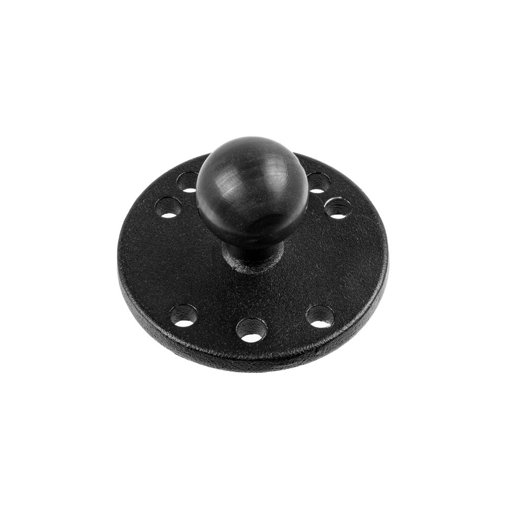 AMPS Mount - Round | Metal | 1"/25mm/B-Sized Ball
