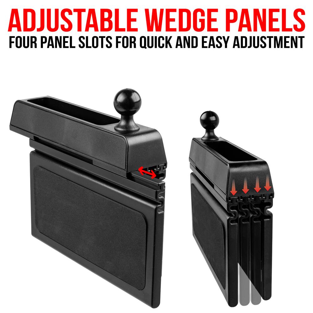 Seat Wedge Mount | 1"/25mm/B-Sized Ball Connection