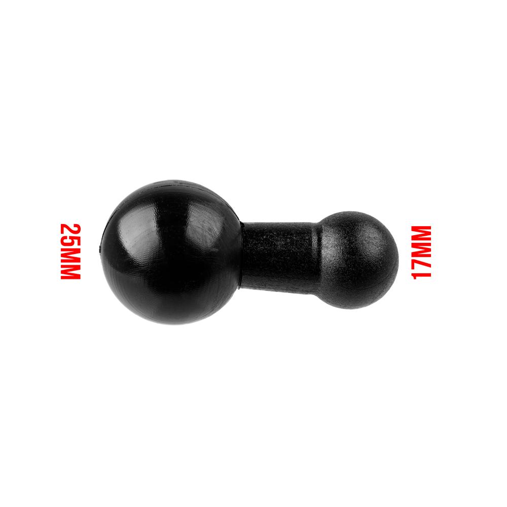 Arm | Double Ball | 17mm  to 1"/25mm/B-Sized