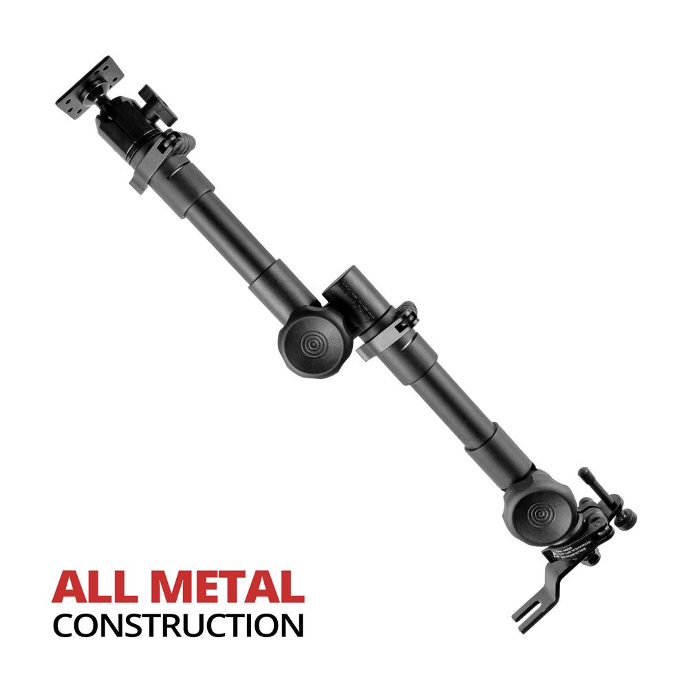 TF26-SRT2-AMPS | Seat Rail Mounted AMPS Mount | 20"-30" Telescoping Arm