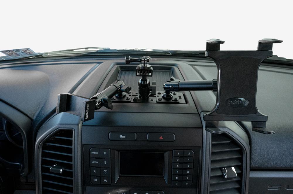 Phone and tablet mount for Ford F150, Raptor and Super Duty