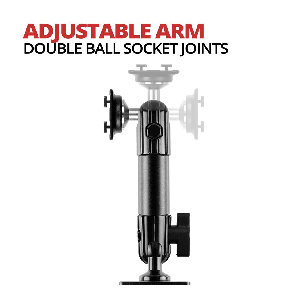 Dual-T Mount | 4.75" Arm | AMPS Base