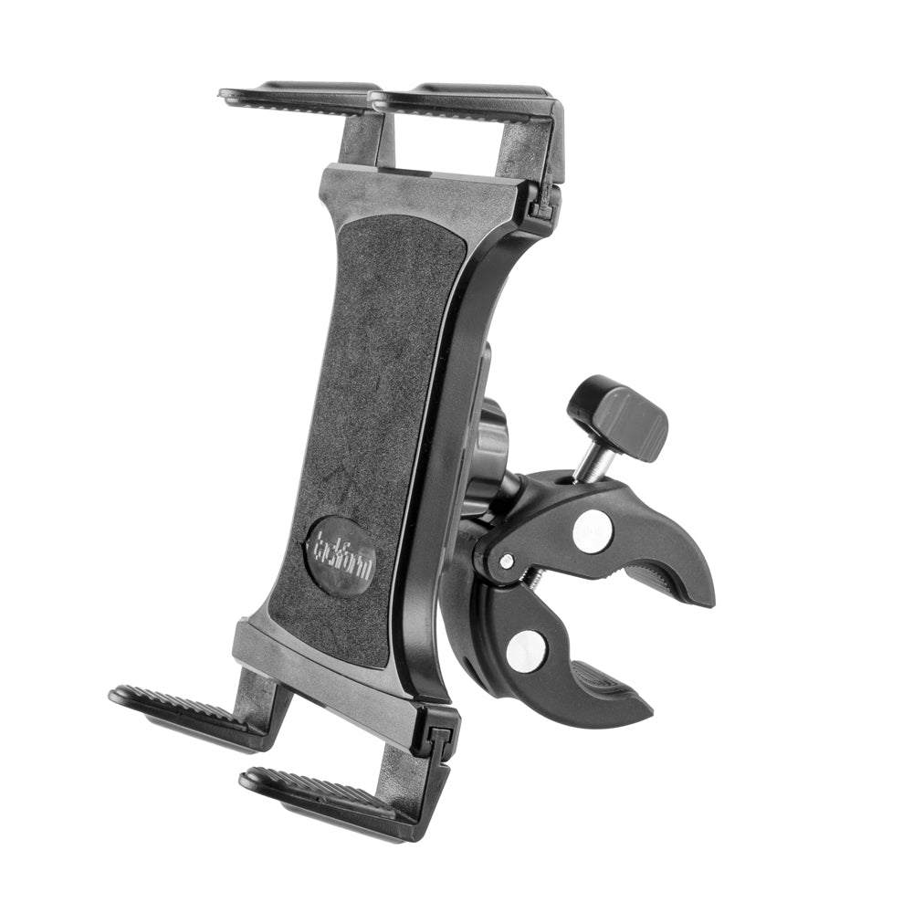 Tablet Holder for Treadmill or Exercise Bike | Quick Clamp | Great for Spin Bikes and Indoor Trainers | iPad Compatible