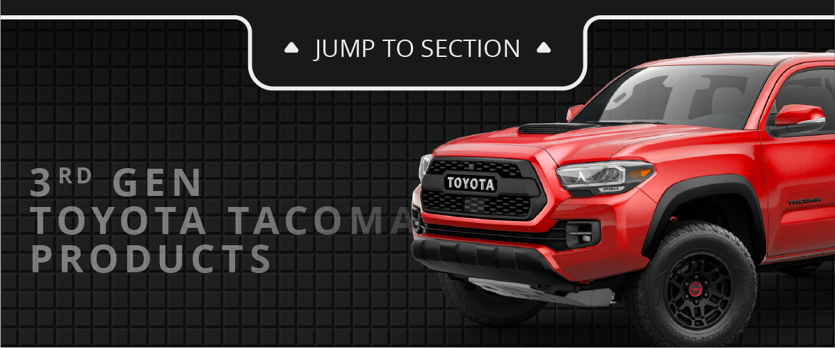 Tackform Systems Toyota Tacoma | 3rd Gen | 2016-2023 Mounting Systems – Tackform