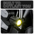 Dual Motorcycle Auxiliary LED Lights | 6000 Lumens, 60 Watt, 3000-6000 Kelvins | 7/8" to 1 1/4” Bars | Black