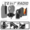 CB Radio/Microphone Holder | TRAXX™ - Fast AMPS Base | 3.5" DuraLock Arm
