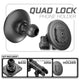 Quad Lock MAG™ Phone Holder | TRAXX™ - Fast AMPS Base | 3.5" DuraLock Arm