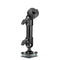 AMPS Drill Base CB Mic and Radio Holder | 4.75" Aluminum arm