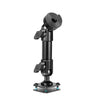 AMPS Drill Base CB Mic and Radio Holder | 4.75" Aluminum arm