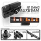 Auxbeam Holder | TRAXX™ - Fast AMPS Base |  2" Arm | Choose Panel Type