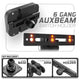 Auxbeam Holder | TRAXX™ - Fast AMPS Base |  2" Arm | Choose Panel Size