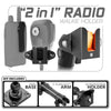 CB Radio/Microphone | TRAXX™ - Fast AMPS Base | 5" DuraLock Arm