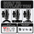 DuraLock™ 20 Series | Carbon Fiber Arm | Dual 20mm Anti-Theft Sockets