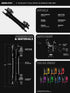 TRAXX™ - Fast Track  Base Mount | Camera Holder | 1/4"-20 Screw With Tightening Ring | 6" Aluminum DuraLock Arm