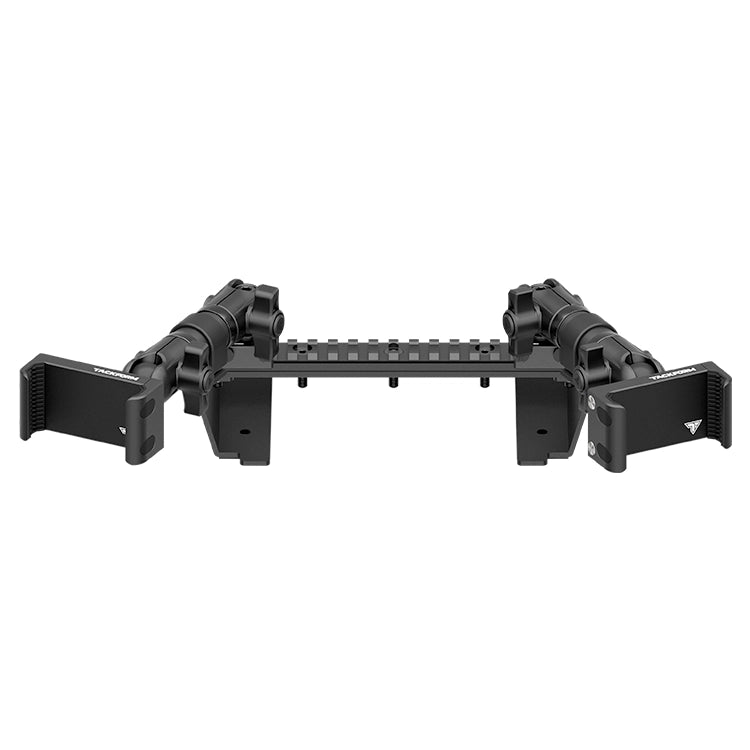 TRAXX™ - Assault Track Picatinny Dash Bracket With Dual 20LITE Phone Mounts | ‘15-‘20 Ford F-150, ‘17-‘22 Super Duty, ‘18-‘21 Expedition (See Compatibility Info For Year/Trim Details)