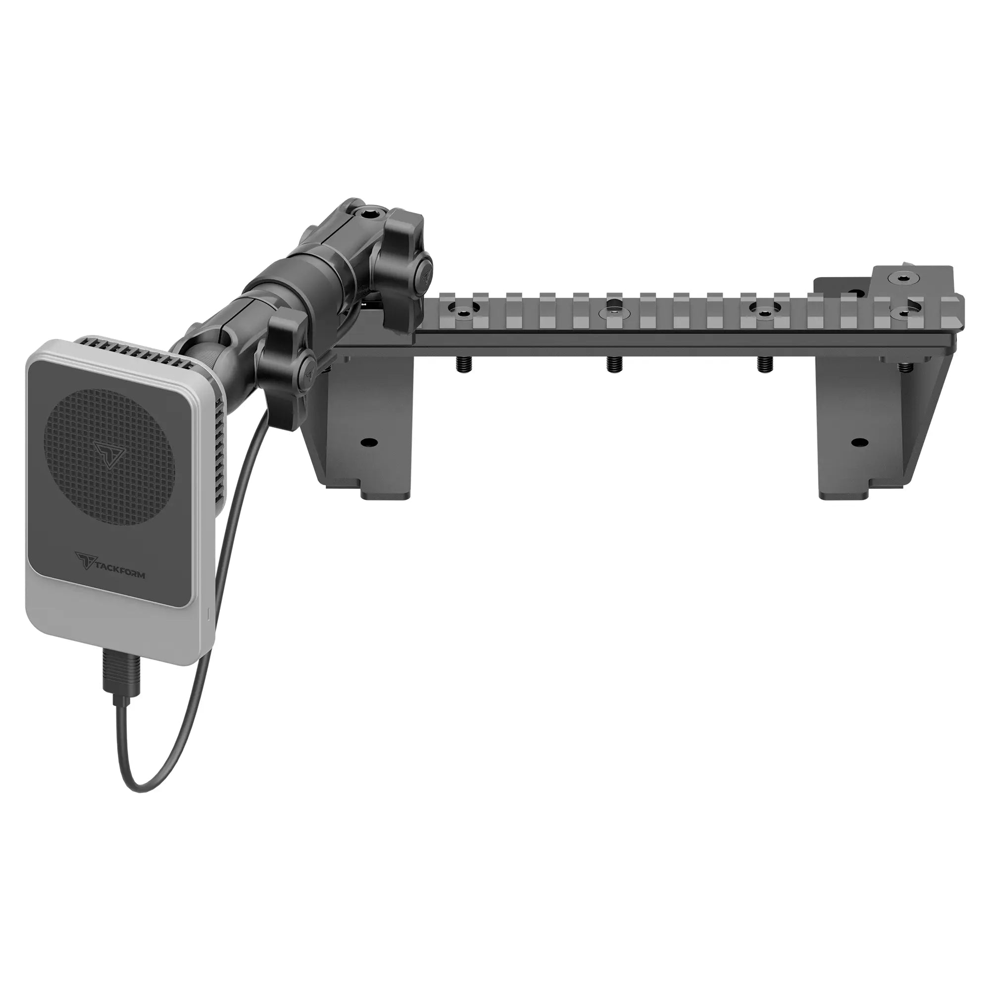 TRAXX™ - Assault Track Picatinny Dash Bracket With MagSafe Wireless Charging Phone Mount | ‘15-‘20 Ford F-150, ‘17-‘22 Super Duty, ‘18-‘21 Expedition (See Compatibility Info For Year/Trim Details)