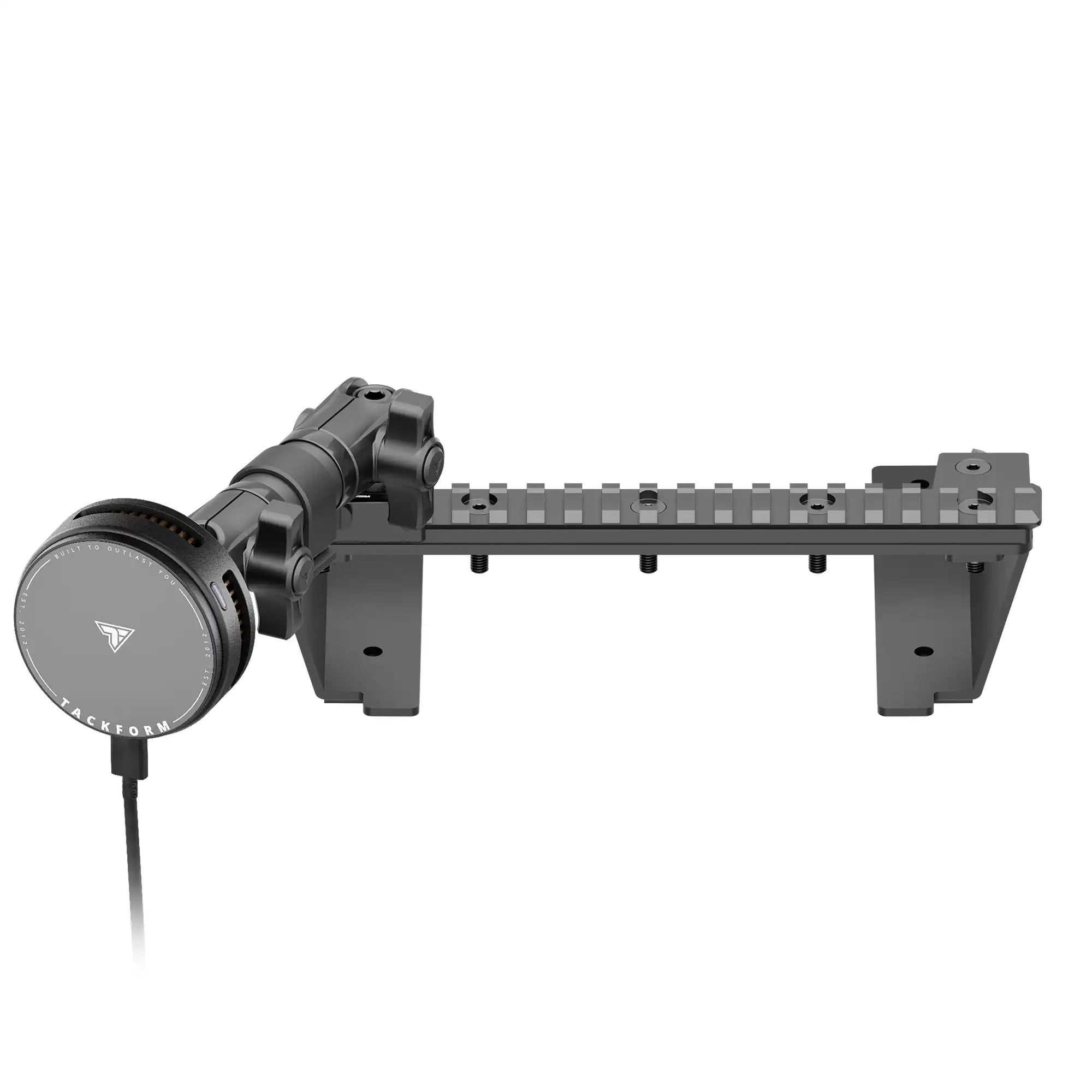 TRAXX™ - Assault Track Picatinny Dash Bracket With Qi2/MagSafe Charging & Cooling Phone Mount | ‘15-‘20 Ford F-150, ‘17-‘22 Super Duty, ‘18-‘21 Expedition (See Compatibility Info For Year/Trim Details)