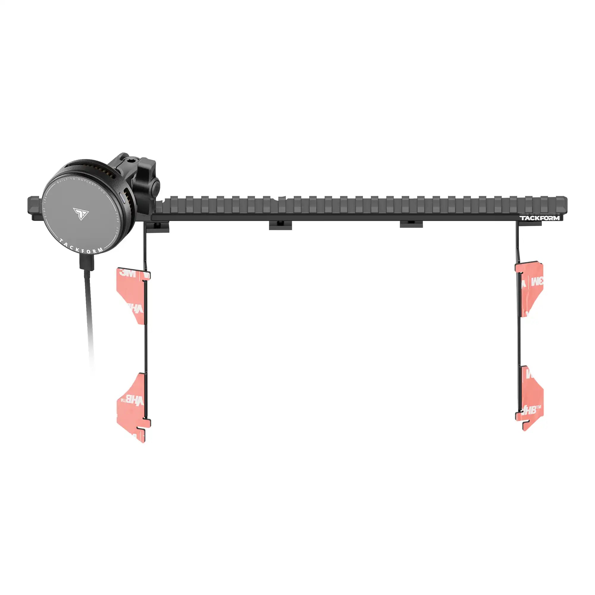 2016-2023 Toyota Tacoma Tackform Assault Track Picatinny Dash Bracket With Qi2.2/MagSafe Charging & Cooling Phone Mount