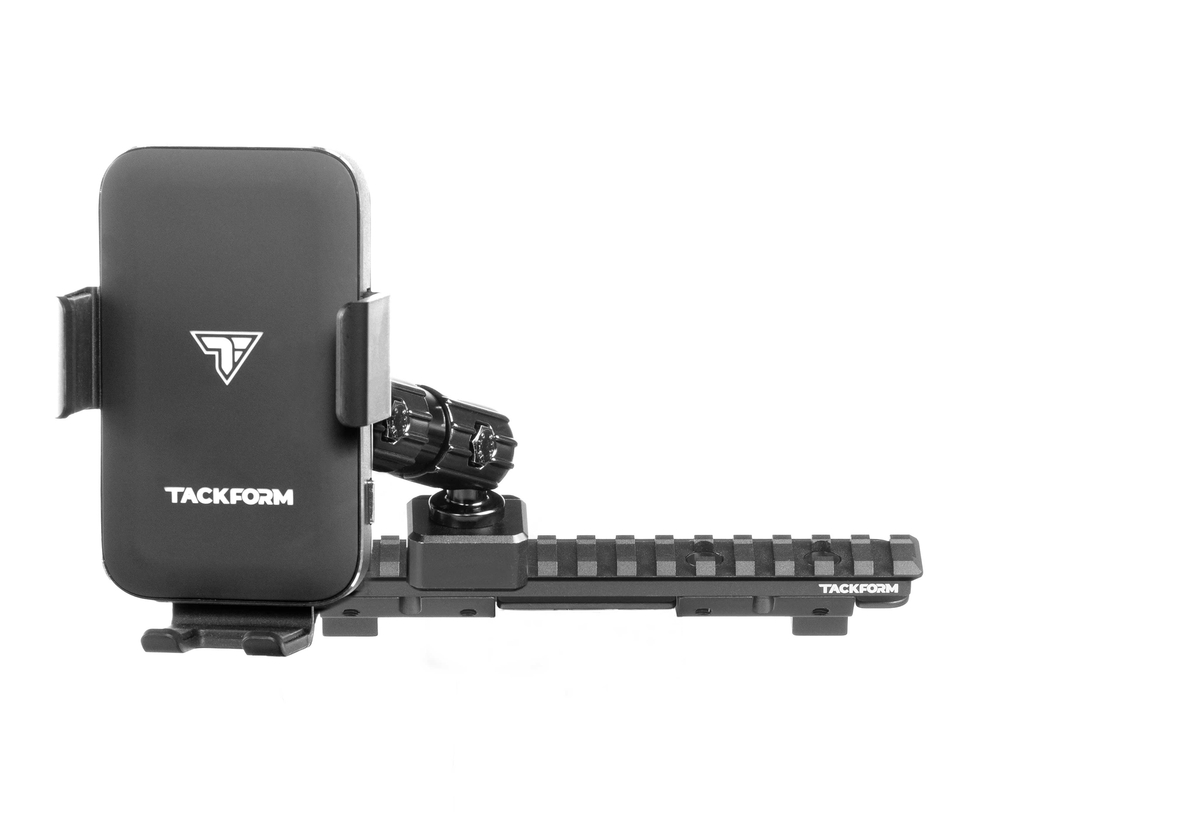 AS15-QI - Assault Track Picatinny Mount for 2013-2018 Dodge Ram and 2019 + RAM Classic - Wireless Charging Cradle