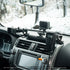 TRAXX™ - Assault Track Picatinny Dash Bracket With MagSafe Phone, CB Radio Microphone, and GoPro/Action Cam Holders | 2010-2024 Toyota 4Runner