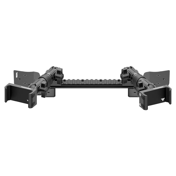 TRAXX™ - Assault Track Picatinny Dash Bracket With Dual 20LITE Phone Mounts | 2021 - 2025 Ford F-150 (See Compatibility Info For Specific Year/Trim Fitment Details)