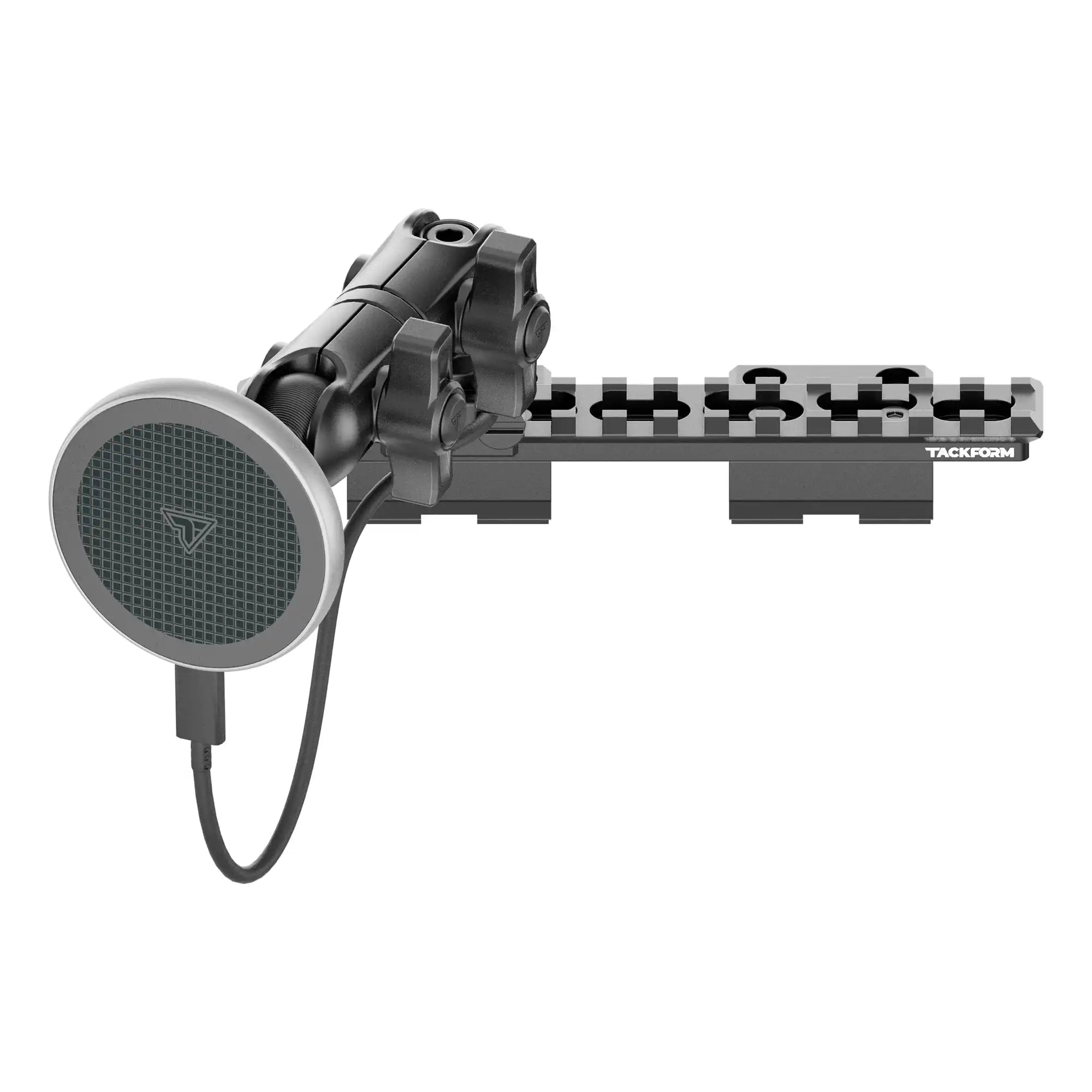 2009-2021 Nissan Frontier Tackform Assault Track Picatinny Dash Bracket With MagSafe Charging Phone Mount