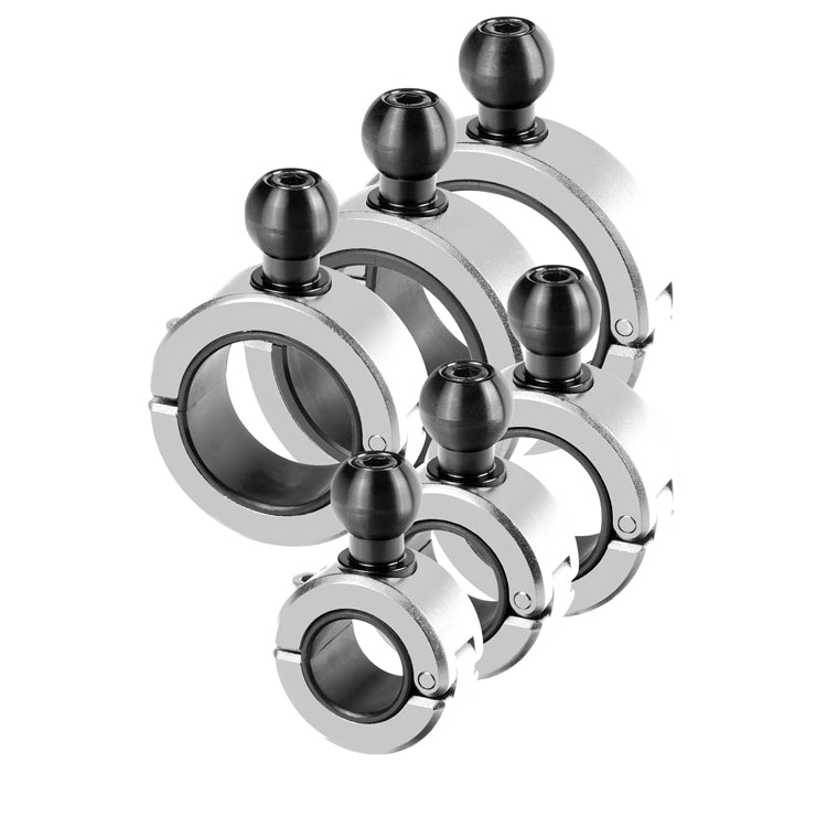 BC1 Chrome Bar Clamp Series with 20mm Ball