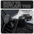 LINK™ Vent Mount Bracket With Magnetic Phone Holder | Short Reach | ‘15-‘20 Ford F-150, ‘17-‘22 Super Duty, ‘18-‘21 Expedition (See Compatibility Info For Year/Trim Details)