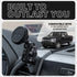 LINK™ Vent Mount Bracket With Magnetic Phone Holder | 2" Arm | 2015-2020 Ford F-150, 2017-2021 Super Duty, 2018-2021 Expedition