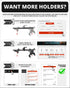 Build Your Own TRAXX™ - Assault Track Picatinny Dash Bracket Kit | 2016 - 2023 Toyota Tacoma
