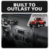 TRAXX™ - Assault Track Dash Bracket with Midland Magnetic CB Radio Mic, 20LITE Phone, and Tablet Holders | Bushwakka Edition | 2007 - 2010 Jeep Wrangler JK