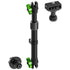 2018-2026 Jeep Wrangler JL/4xe & Gladiator JT LINK™ Console Screw Mount with 1/4-20 Camera Mount | 9.5"- 13" Telescoping Arm