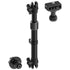 2018-2026 Jeep Wrangler JL/4xe & Gladiator JT LINK™ Console Screw Mount with 1/4-20 Camera Mount | 9.5"- 13" Telescoping Arm