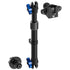 2018-2026 Jeep Wrangler JL/4xe & Gladiator JT LINK™ Console Screw Mount with CB Radio/ Microphone Holder | 9.5"- 13" Telescoping Arm