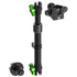 2018-2026 Jeep Wrangler JL/4xe & Gladiator JT LINK™ Console Screw Mount with CB Radio/ Microphone Holder | 9.5"- 13" Telescoping Arm