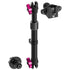 2018-2026 Jeep Wrangler JL/4xe & Gladiator JT LINK™ Console Screw Mount with CB Radio/ Microphone Holder | 9.5"- 13" Telescoping Arm