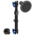 2018-2026 Jeep Wrangler JL/4xe & Gladiator JT LINK™ Console Screw Mount with MagSafe Charging Phone Holder | 9.5"- 13" Telescoping Arm