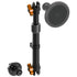 2018-2026 Jeep Wrangler JL/4xe & Gladiator JT LINK™ Console Screw Mount with MagSafe Charging Phone Holder | 9.5"- 13" Telescoping Arm