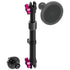 2018-2026 Jeep Wrangler JL/4xe & Gladiator JT LINK™ Console Screw Mount with MagSafe Charging Phone Holder | 9.5"- 13" Telescoping Arm