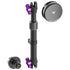 2018-2026 Jeep Wrangler JL/4xe & Gladiator JT LINK™ Console Screw Mount with Qi2.2/MagSafe Charging & Cooling Phone Mount | 9.5"- 13" Telescoping Arm