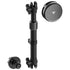 2018-2026 Jeep Wrangler JL/4xe & Gladiator JT LINK™ Console Screw Mount with Qi2.2/MagSafe Charging & Cooling Phone Mount | 9.5"- 13" Telescoping Arm