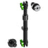 2018-2026 Jeep Wrangler JL/4xe & Gladiator JT LINK™ Console Screw Mount with Midland Magnetic Radio Holder | 9.5"- 13" Telescoping Arm