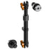 2018-2026 Jeep Wrangler JL/4xe & Gladiator JT LINK™ Console Screw Mount with Midland Magnetic Radio Holder | 9.5"- 13" Telescoping Arm