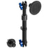 2018-2026 Jeep Wrangler JL/4xe & Gladiator JT LINK™ Console Screw Mount with MagSafe Phone Holder | 9.5"- 13" Telescoping Arm
