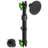 2018-2026 Jeep Wrangler JL/4xe & Gladiator JT LINK™ Console Screw Mount with MagSafe Phone Holder | 9.5"- 13" Telescoping Arm