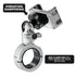 Chrome 20 Series Short Reach Motorcycle Phone Mount Series